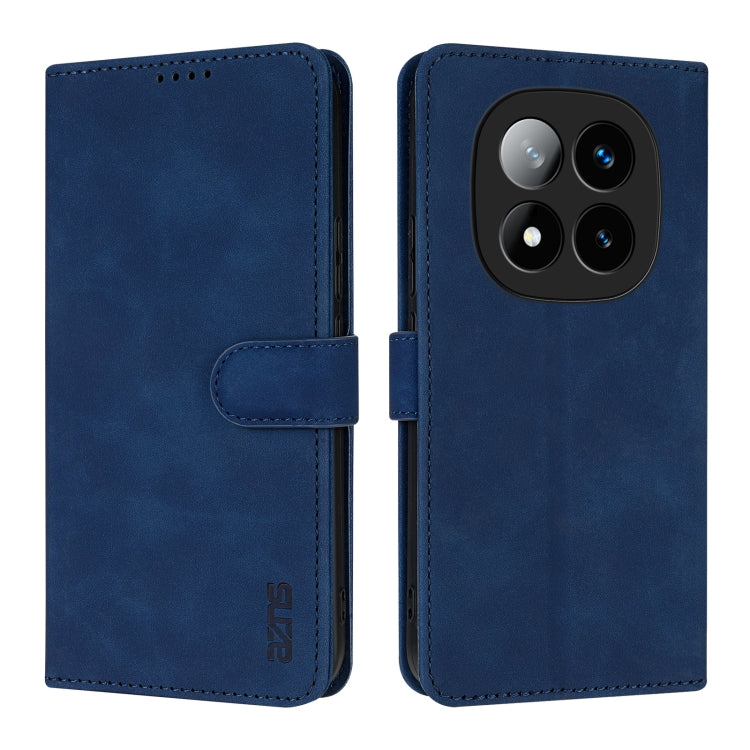 For Redmi Note 14 Pro+ 5G AZNS Skin Feel Calf Texture Flip Leather Phone Case