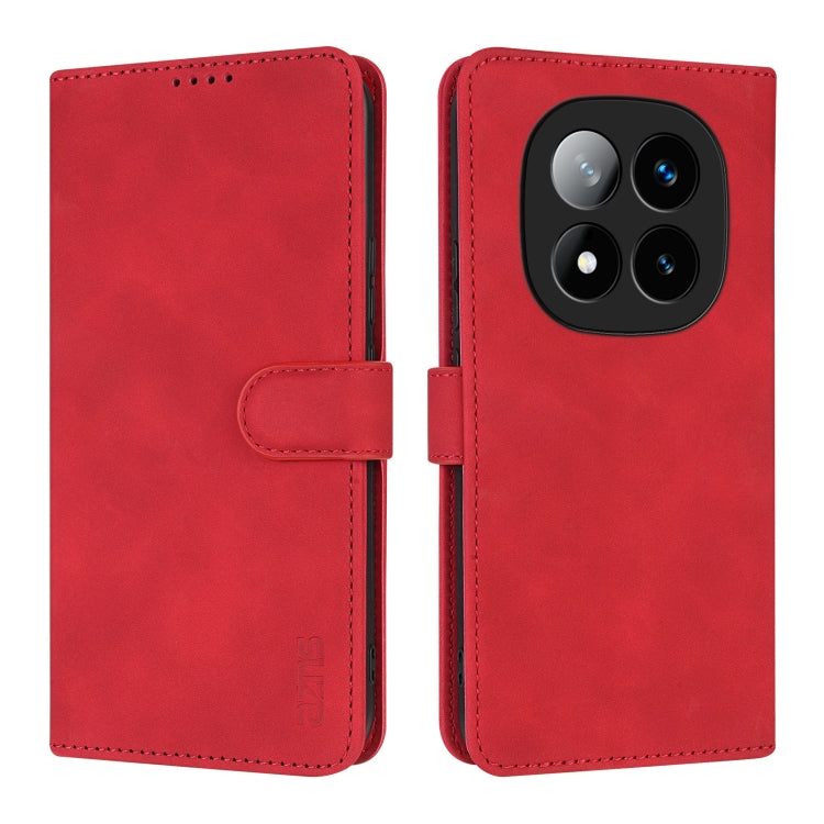 For Redmi Note 14 Pro+ 5G AZNS Skin Feel Calf Texture Flip Leather Phone Case