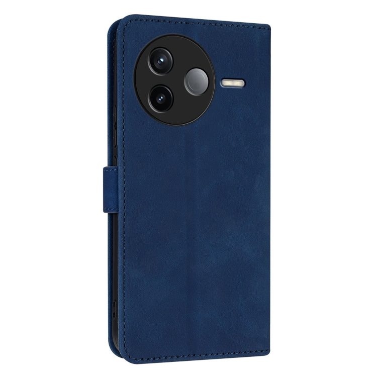 For Redmi K80 AZNS Skin Feel Calf Texture Flip Leather Phone Case