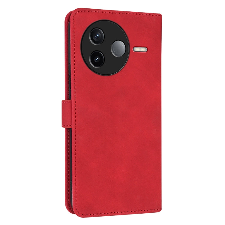 For Redmi K80 AZNS Skin Feel Calf Texture Flip Leather Phone Case