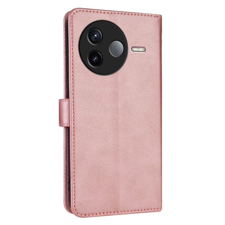 For Redmi K80 AZNS Skin Feel Calf Texture Flip Leather Phone Case