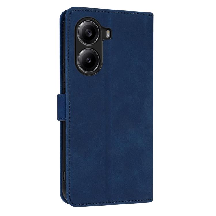For Redmi Turbo 4 / Xiaomi Poco X7 Pro AZNS Skin Feel Calf Texture Flip Leather Phone Case