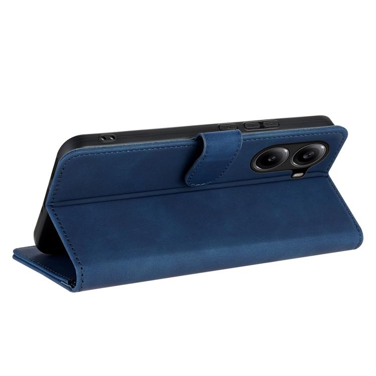 For Redmi Turbo 4 / Xiaomi Poco X7 Pro AZNS Skin Feel Calf Texture Flip Leather Phone Case