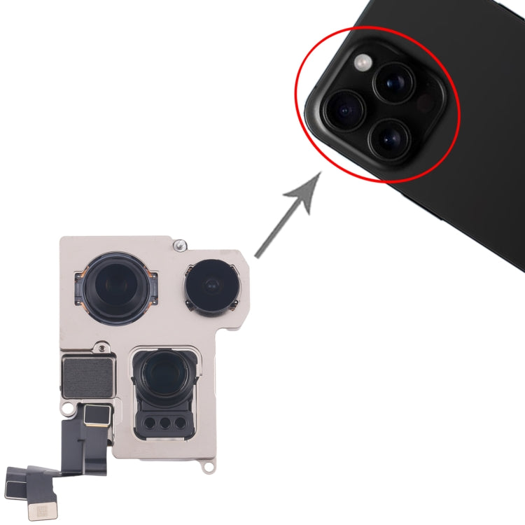 For iPhone 16 Pro Max Back Facing Camera