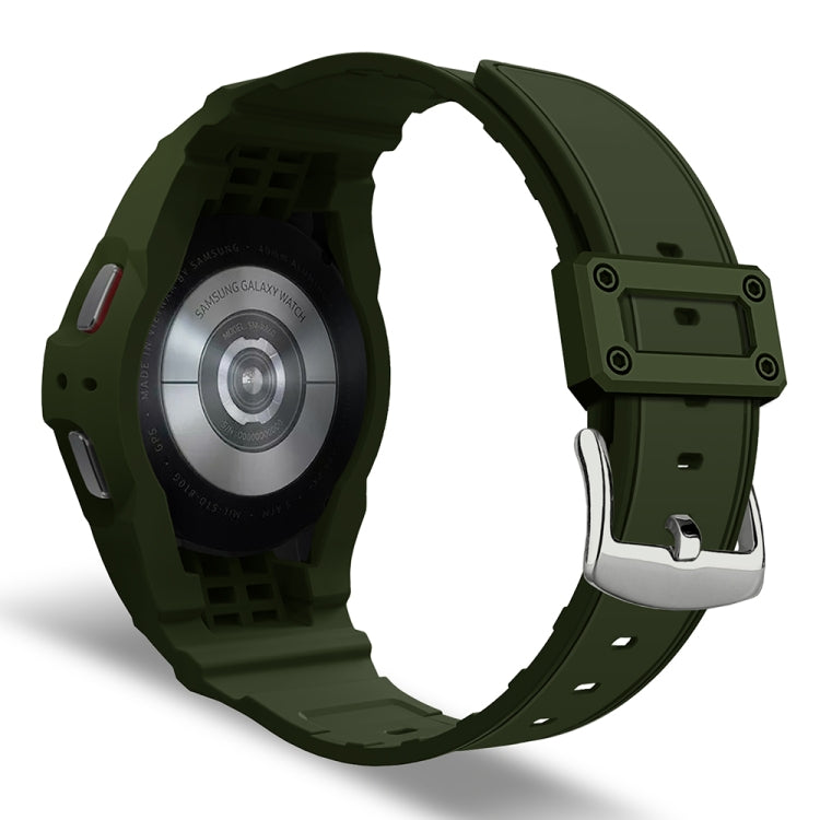 For Samsung Galaxy Watch 7 44mm Integrated TPU Watch Band