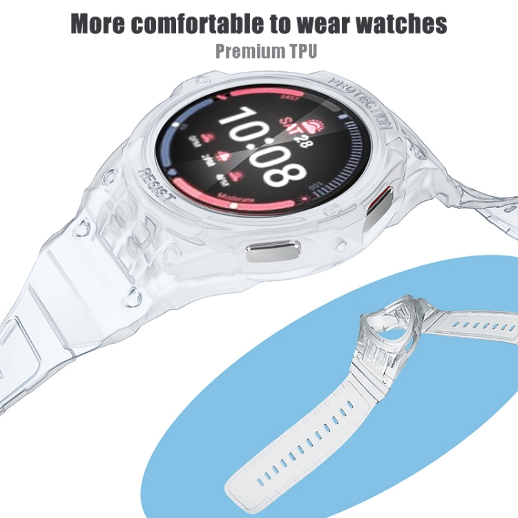For Samsung Galaxy Watch 7 44mm Integrated TPU Watch Band