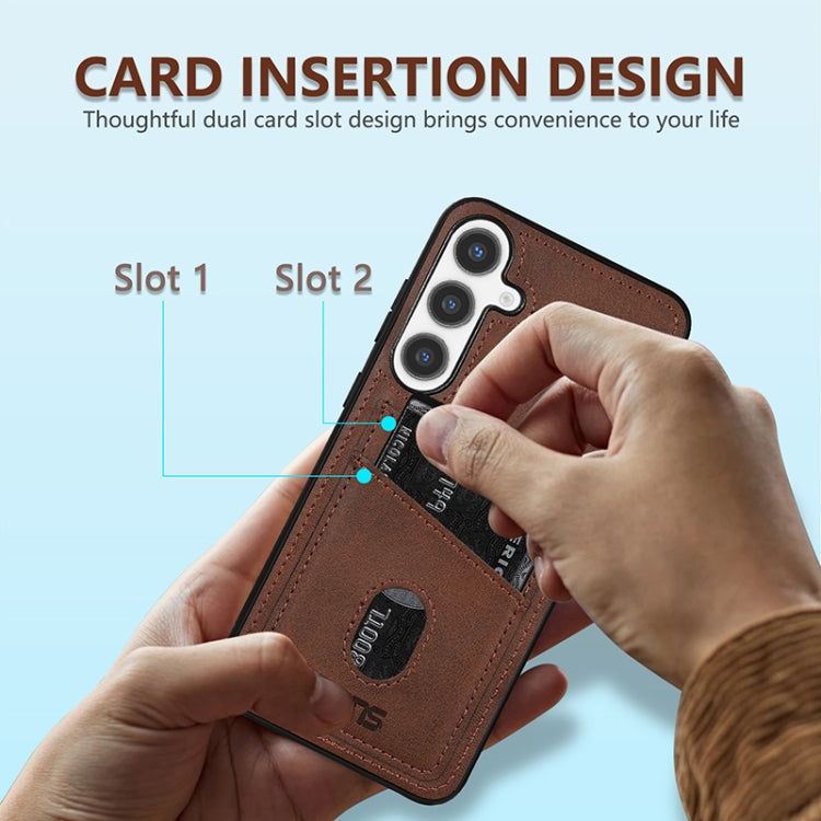 For Samsung Galaxy S24 5G AZNS K1 Series Card Slot Business Phone Case