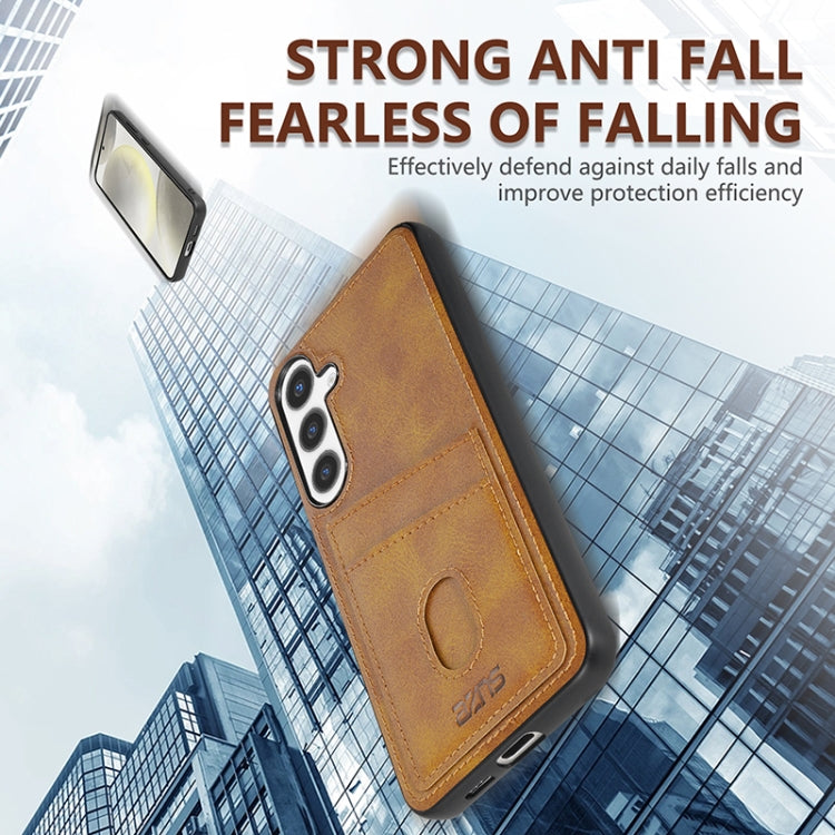 For Samsung Galaxy S24 5G AZNS K1 Series Card Slot Business Phone Case