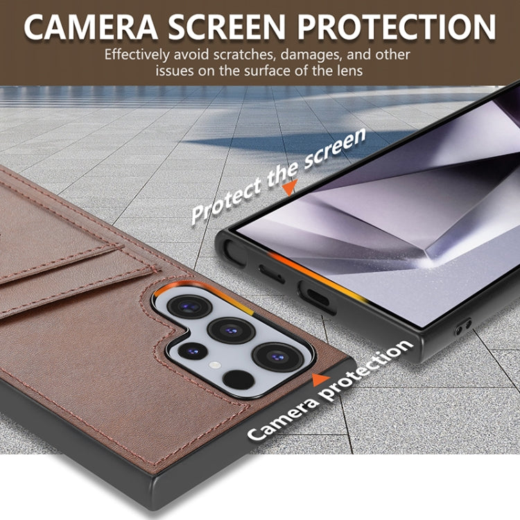 For Samsung Galaxy S24 Ultra 5G AZNS K1 Series Card Slot Business Phone Case