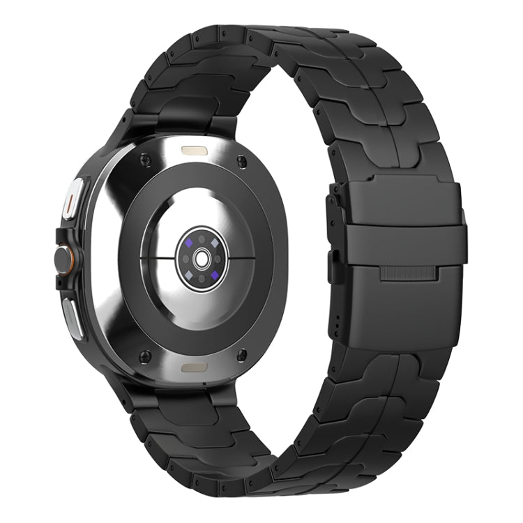 For Samsung Galaxy Watch Ultra / Ultra 2025 Safety Buckle Pure Titanium Watch Band