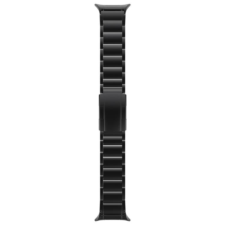 For Samsung Galaxy Watch8 / Watch8 Classic Three Beads Tortoise Buckle Titanium Steel Watch Band