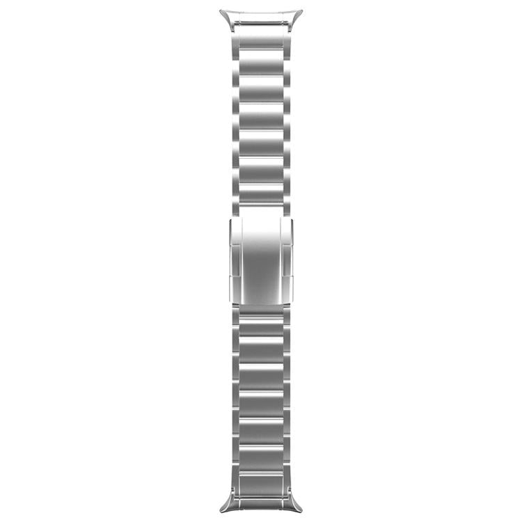 For Samsung Galaxy Watch8 / Watch8 Classic Three Beads Tortoise Buckle Titanium Steel Watch Band