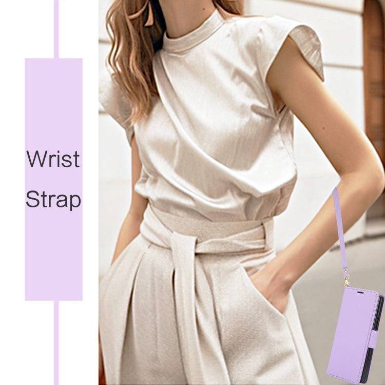 For Samsung Galaxy Fold4 5G Side Buckle Leather Phone Case