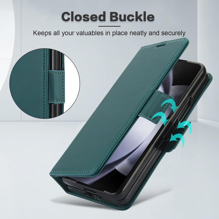For Samsung Galaxy Fold6 5G Side Buckle Leather Phone Case