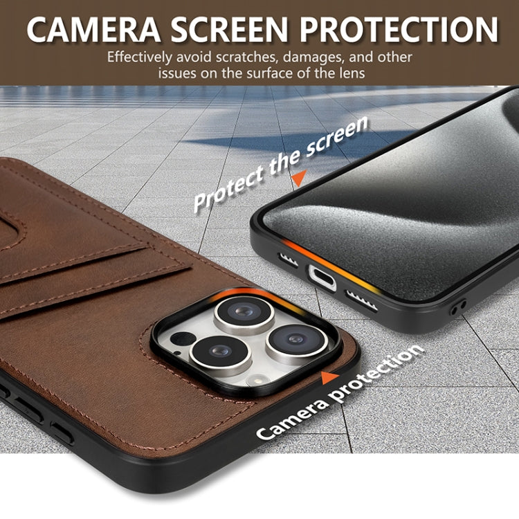 For iPhone 16 Pro AZNS K1 Series Card Slot Business Phone Case