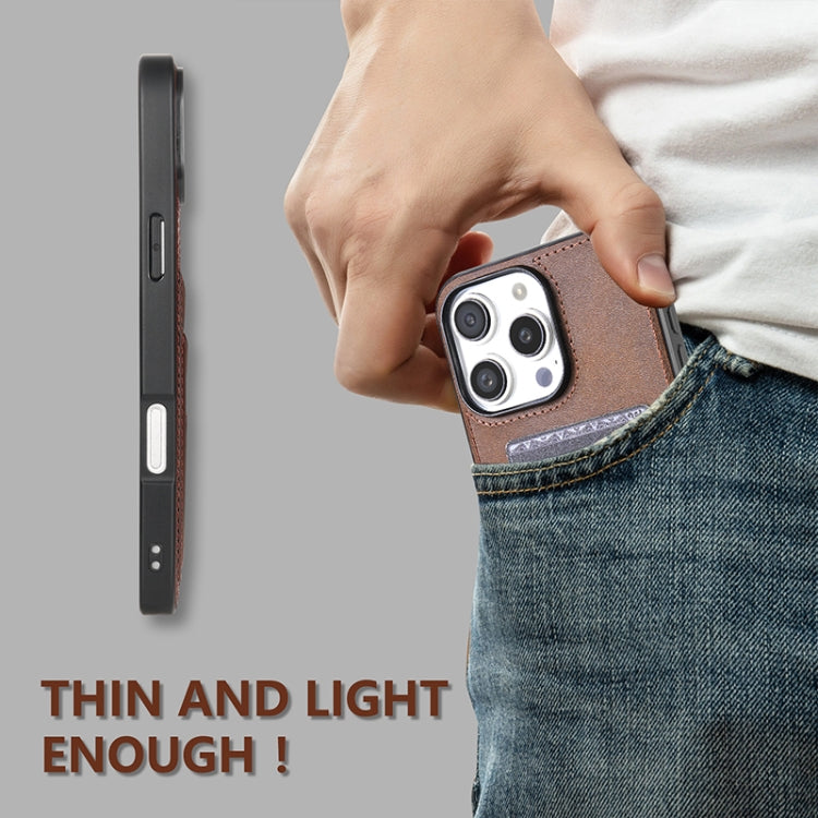 For iPhone 16 Pro AZNS K1 Series Card Slot Business Phone Case