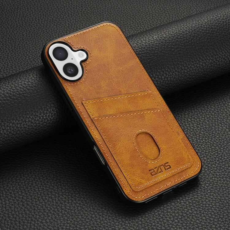 For iPhone 16 AZNS K1 Series Card Slot Business Phone Case