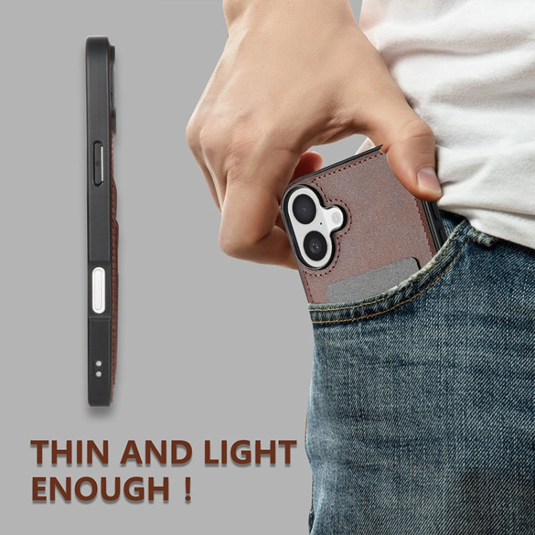 For iPhone 16 AZNS K1 Series Card Slot Business Phone Case