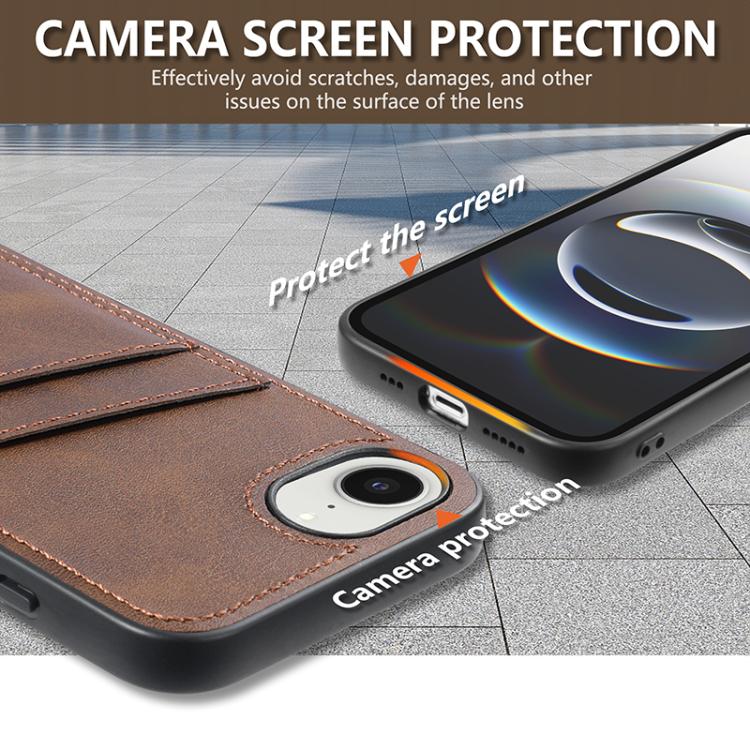 For iPhone 17e / 16e AZNS K1 Series Card Slot Business Phone Case