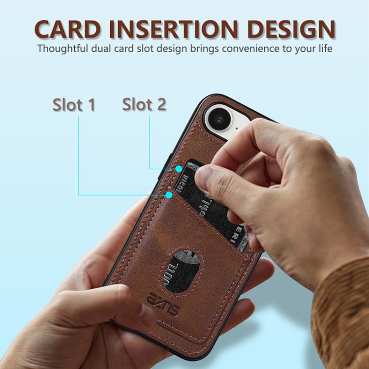 For iPhone 17e / 16e AZNS K1 Series Card Slot Business Phone Case