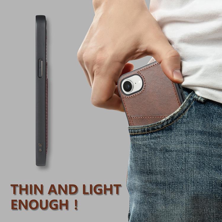 For iPhone 17e / 16e AZNS K1 Series Card Slot Business Phone Case