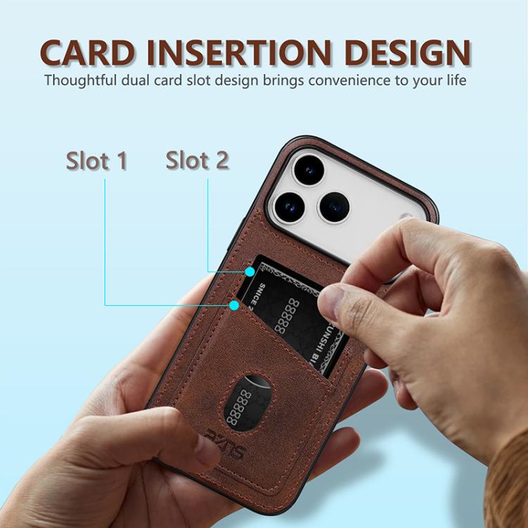 For iPhone 17 Pro Max AZNS K1 Series Card Slot Business Phone Case