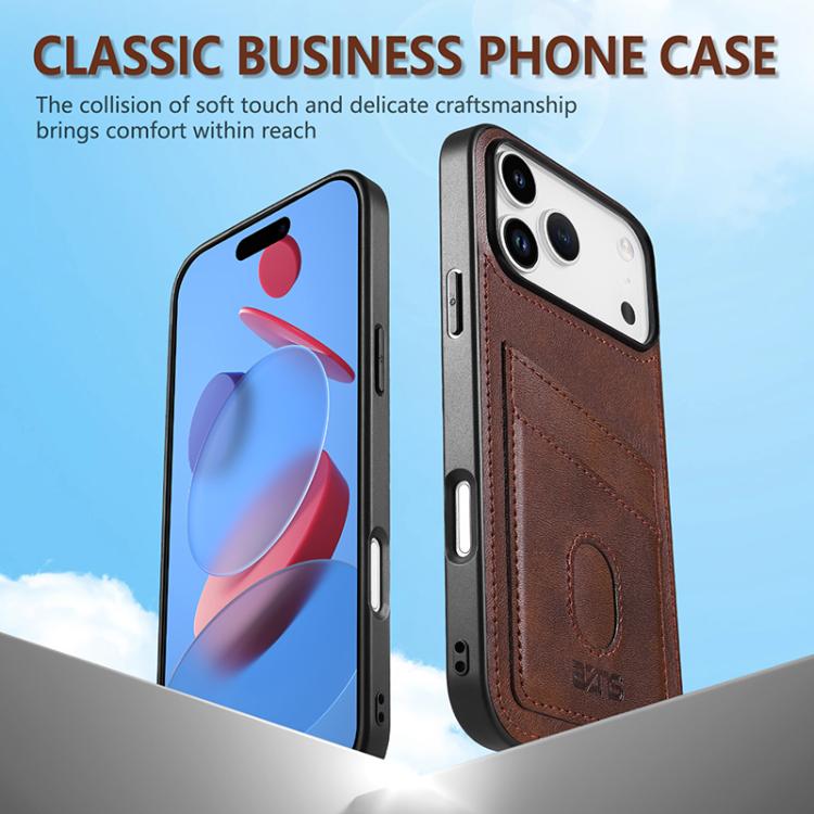 For iPhone 17 Pro Max AZNS K1 Series Card Slot Business Phone Case