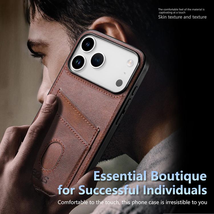 For iPhone 17 Pro Max AZNS K1 Series Card Slot Business Phone Case