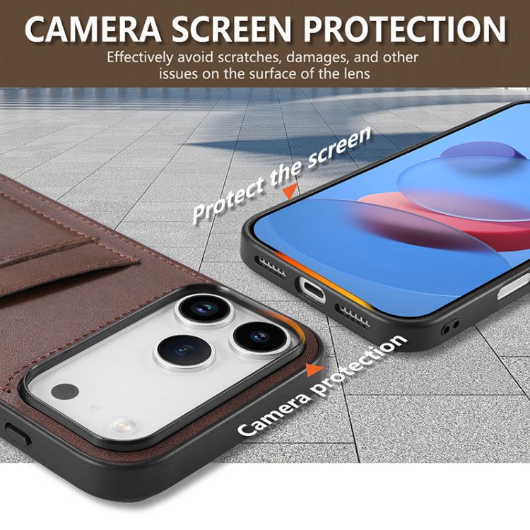 For iPhone 17 Pro AZNS K1 Series Card Slot Business Phone Case