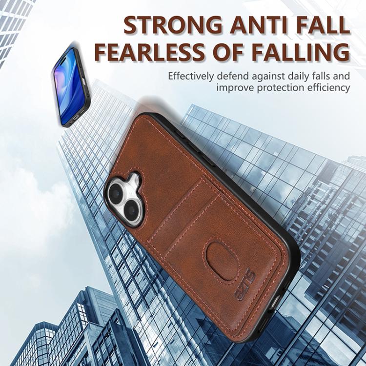 For iPhone 17 AZNS K1 Series Card Slot Business Phone Case