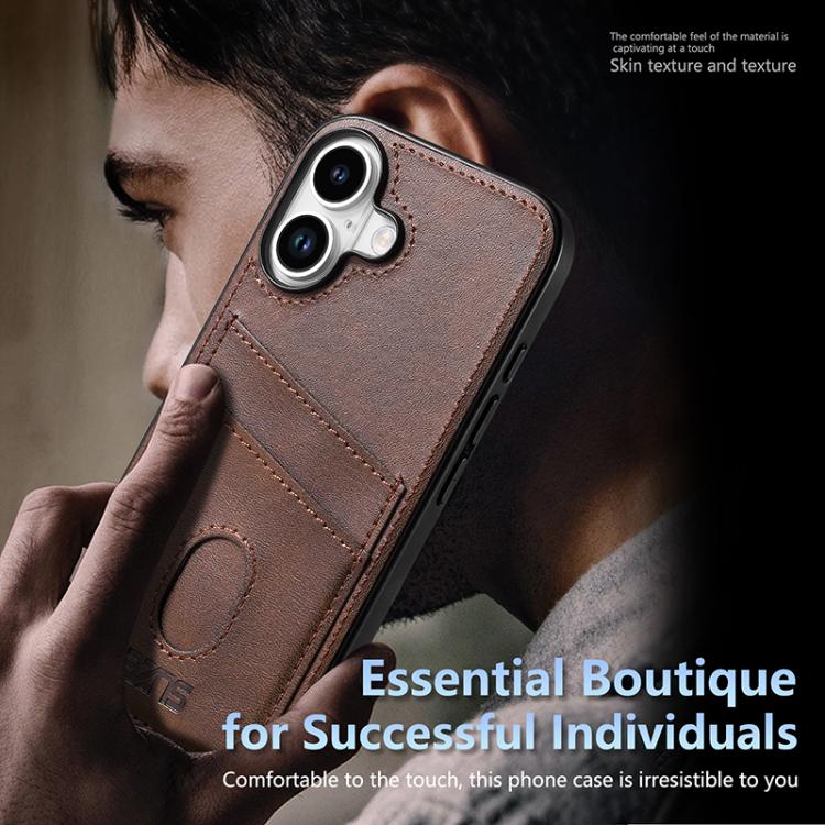 For iPhone 17 AZNS K1 Series Card Slot Business Phone Case
