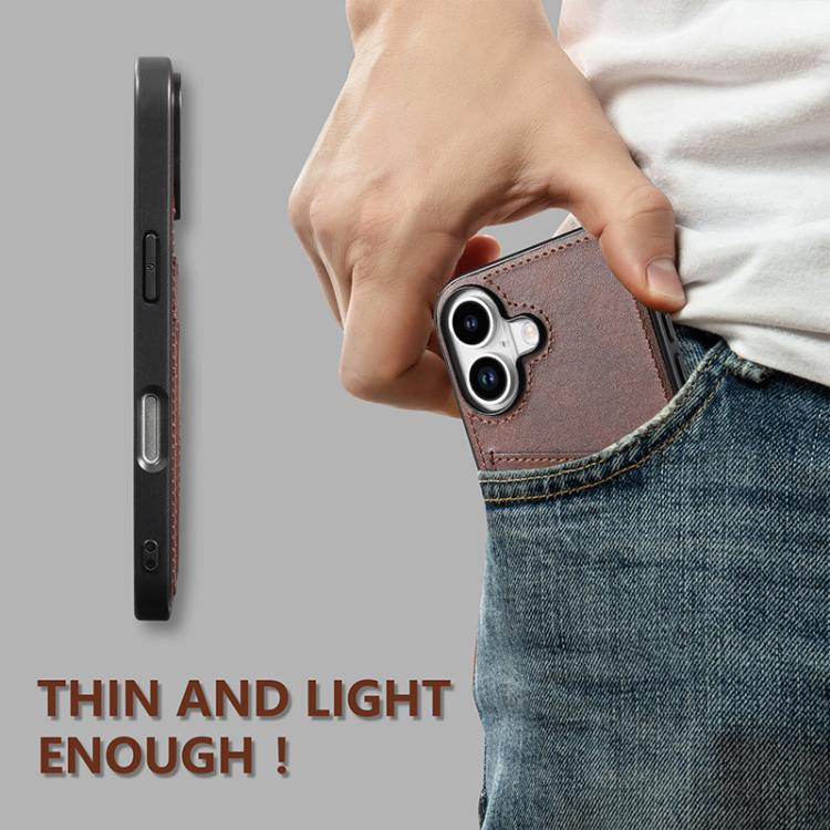 For iPhone 17 AZNS K1 Series Card Slot Business Phone Case