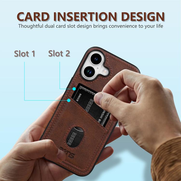 For iPhone 17 AZNS K1 Series Card Slot Business Phone Case