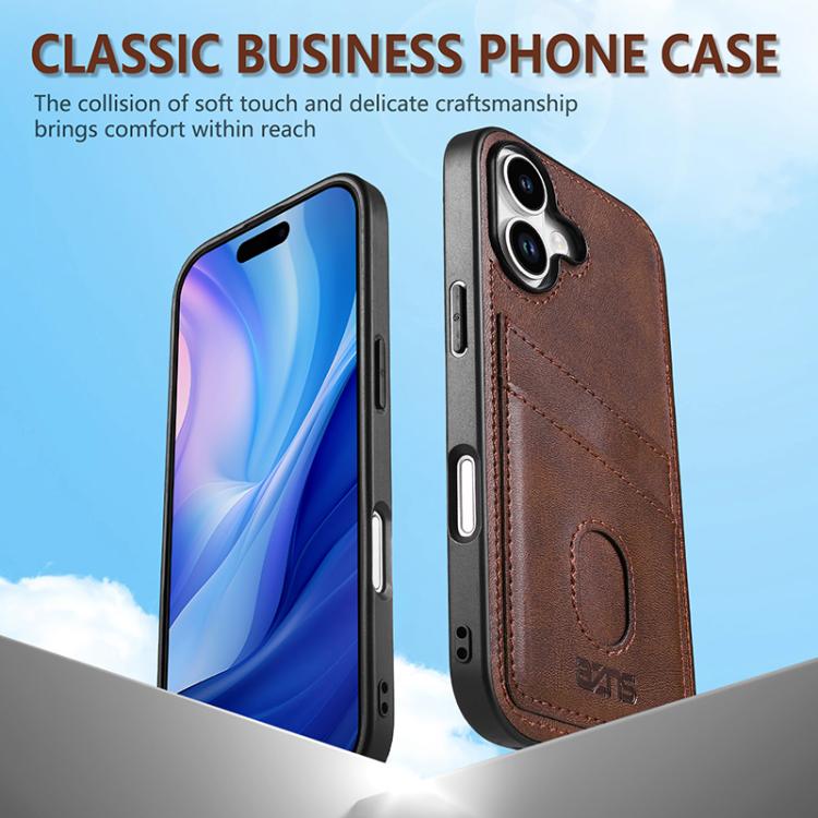 For iPhone 17 AZNS K1 Series Card Slot Business Phone Case