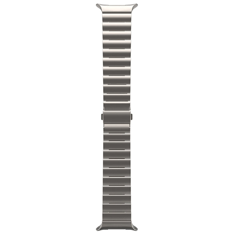 For Samsung Galaxy Watch Ultra / Ultra 2025 One Bead Flat Buckle Pure Titanium Watch Band