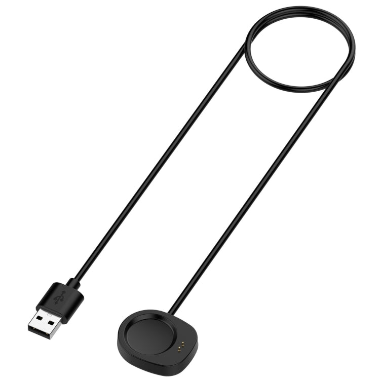 For Amazfit T-Rex 3 / Balance 2 Smart Watch Magnetic Charging Cable, Length: 1m - Black