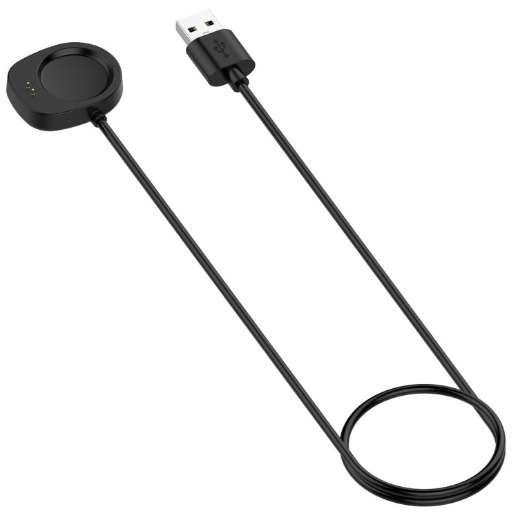 For Amazfit T-Rex 3 / Balance 2 Smart Watch Magnetic Charging Cable, Length: 1m - Black