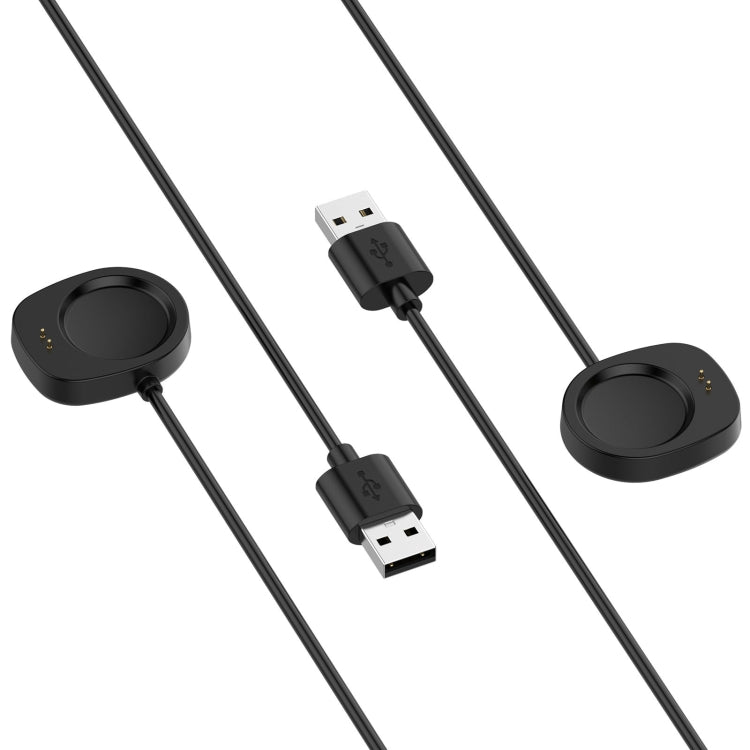 For Amazfit T-Rex 3 / Balance 2 Smart Watch Magnetic Charging Cable, Length: 1m - Black