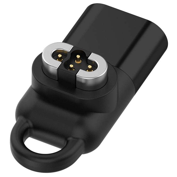 For Shokz OpenSwim Pro 2 / Pro S710 Bone Conduction Earphone USB-C / Type-C Interface Adapter Converter - Black