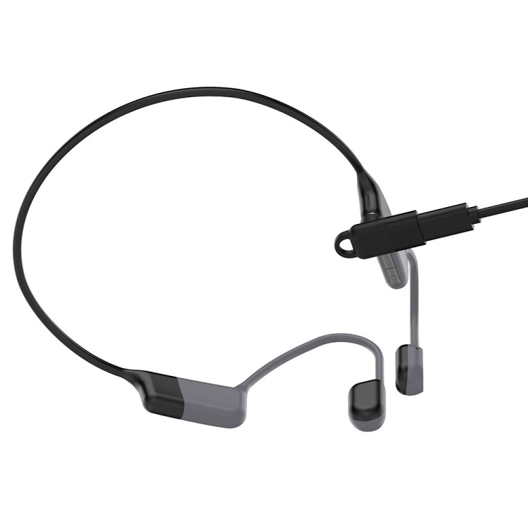 For Shokz OpenSwim Pro 2 / Pro S710 Bone Conduction Earphone USB-C / Type-C Interface Adapter Converter - Black
