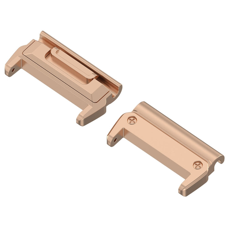 For Garmin 22mm 1 Pair Metal Head Adapter Watch Band Quick Release Connector