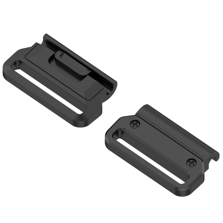 For Garmin 22mm 1 Pair Metal Medium Adapter Watch Band Quick Release Connector