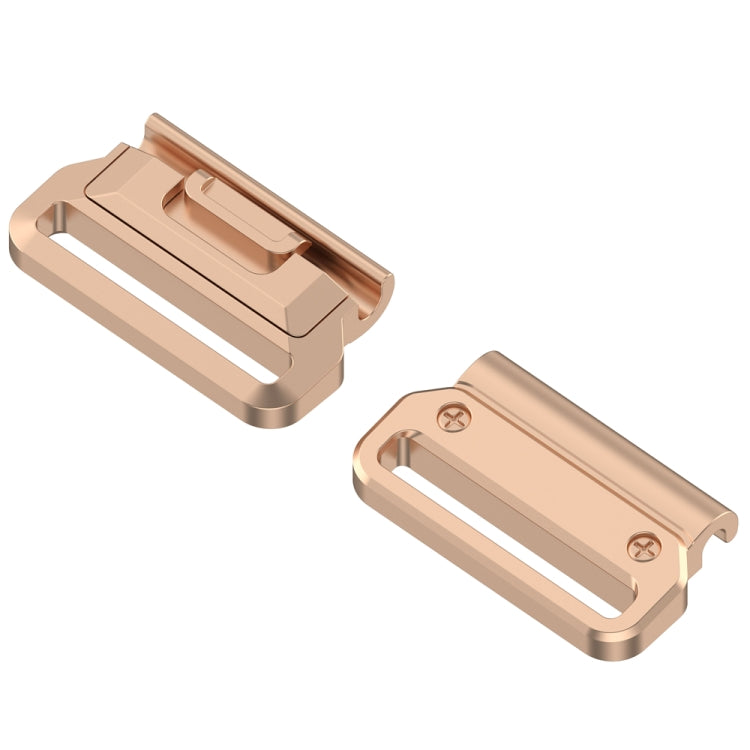 For Garmin 22mm 1 Pair Metal Medium Adapter Watch Band Quick Release Connector
