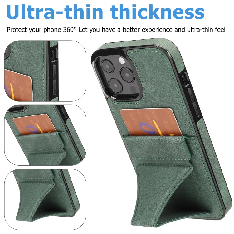 For iPhone 16 Pro Max Ultra-thin Shockproof Phone Protective Case with Holder