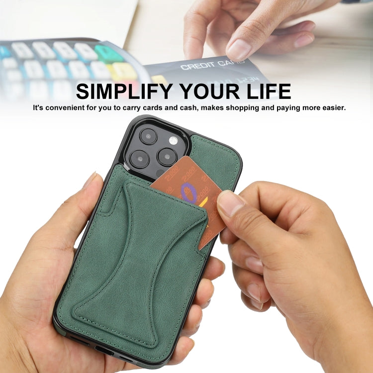 For iPhone 16 Pro Max Ultra-thin Shockproof Phone Protective Case with Holder