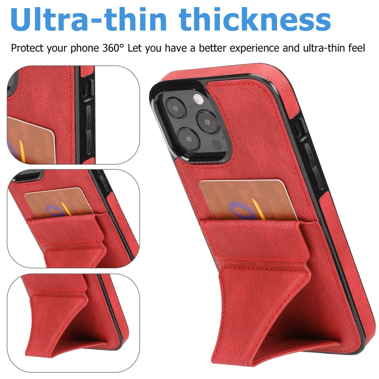 For iPhone 16 Pro Max Ultra-thin Shockproof Phone Protective Case with Holder