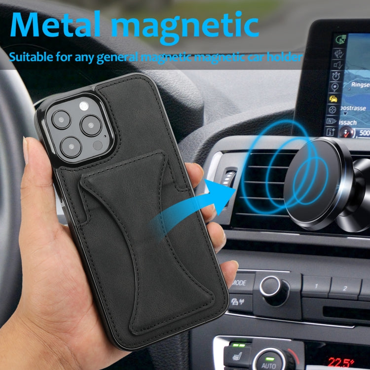 For iPhone 16 Pro Max Ultra-thin Shockproof Phone Protective Case with Holder