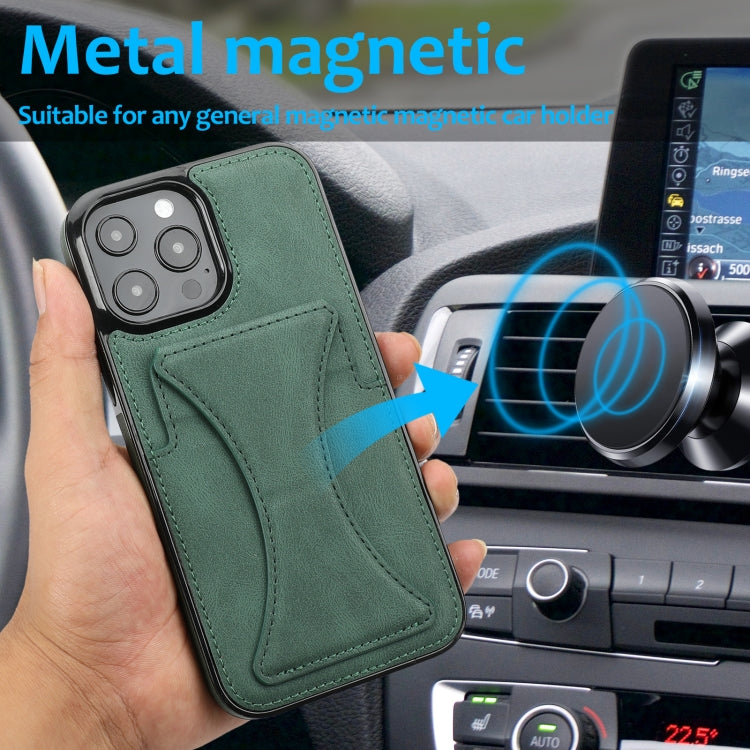 For iPhone 16 Pro Ultra-thin Shockproof Phone Protective Case with Holder