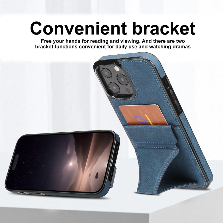 For iPhone 16 Pro Ultra-thin Shockproof Phone Protective Case with Holder