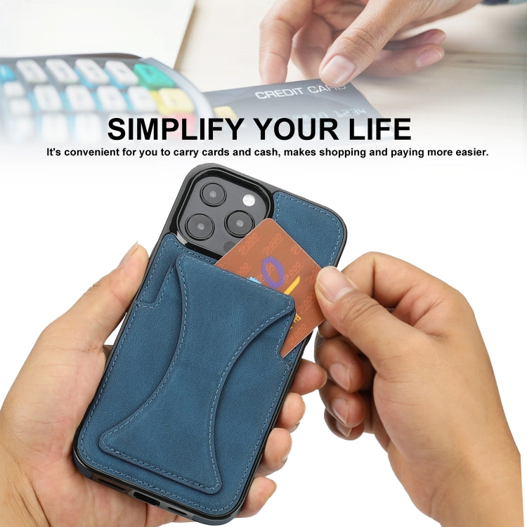 For iPhone 16 Pro Ultra-thin Shockproof Phone Protective Case with Holder